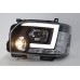 Toyota Hiace 14- Black Projector Head Lamp w Bar
